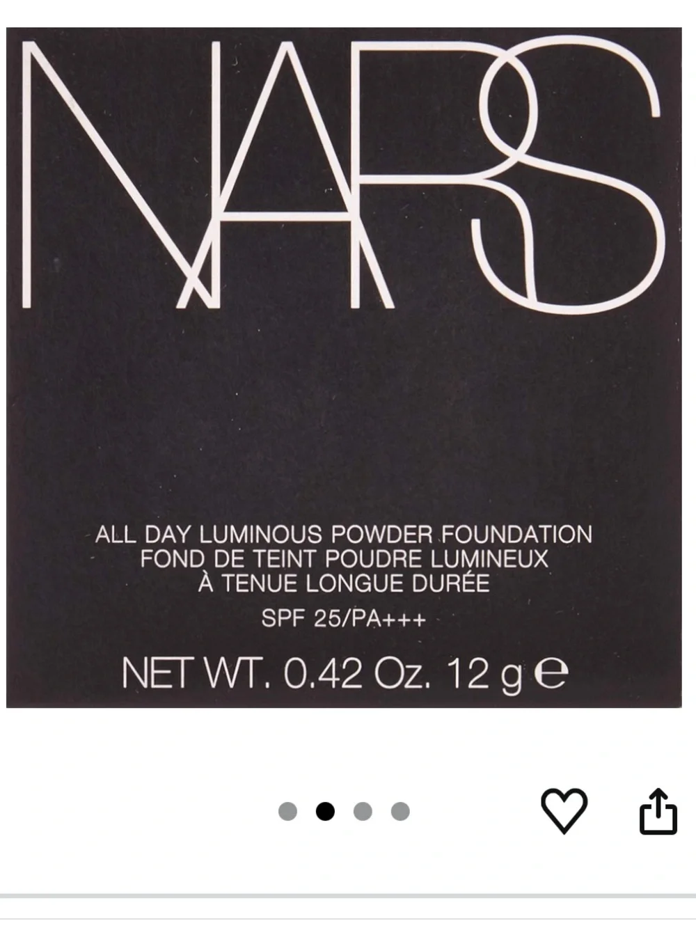 NARS All Day Luminous Powder Foundation Light 6 LAPONIE (SPF 24